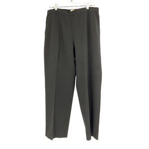 Womens Dana Buckman Elastic Pull On Sz 14 Ankle Pants Slacks Pockets 0750